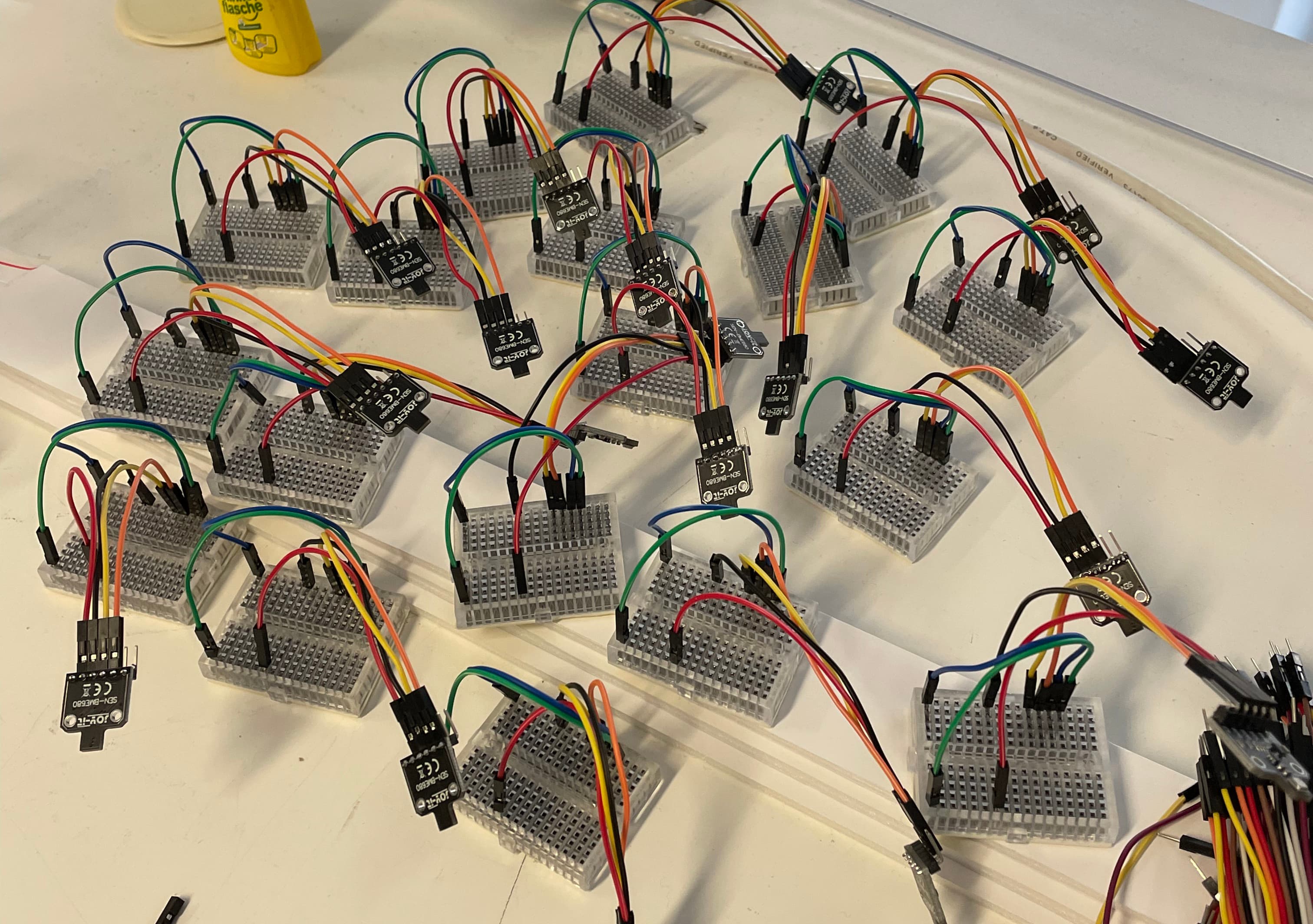 Building environment sensor station overview