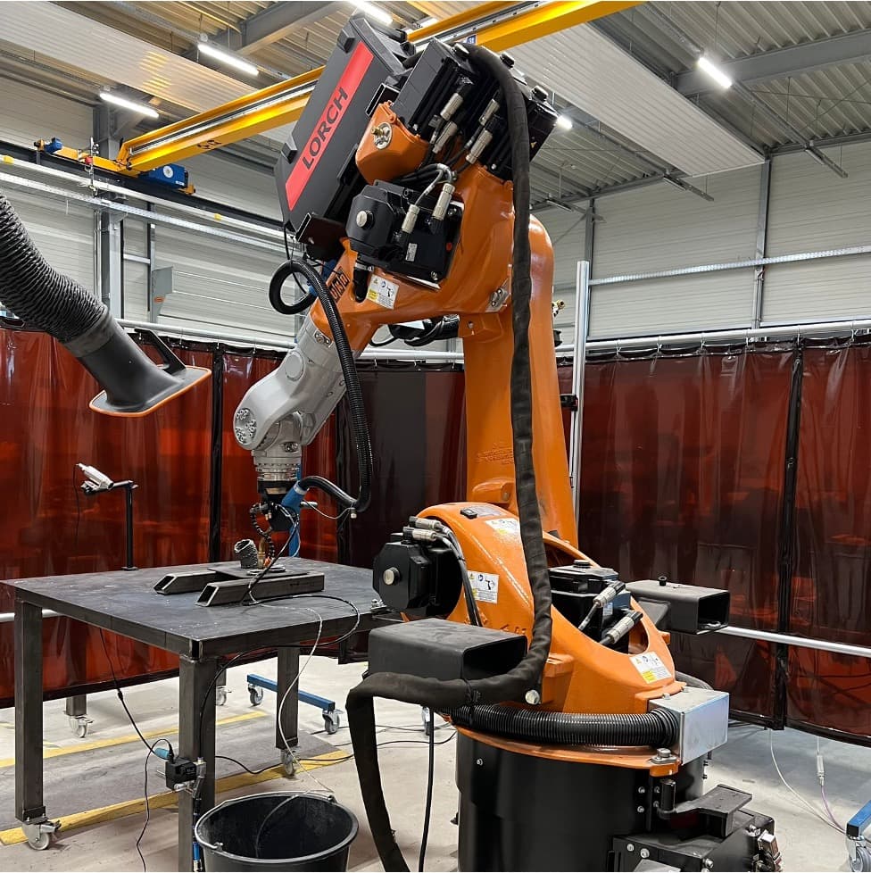 Welding robot digital twin overview